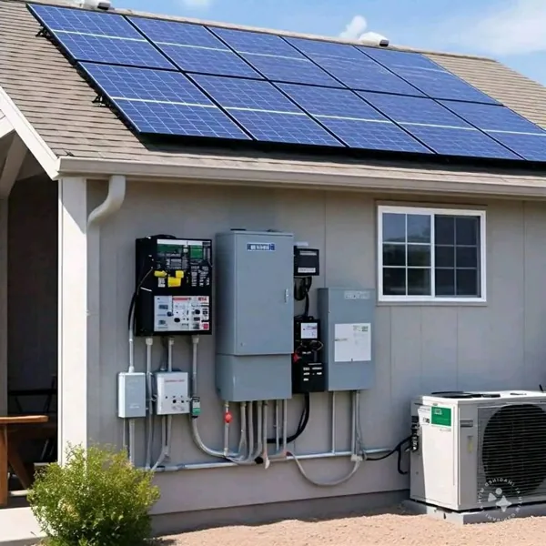 Designstudie: Website eines Photovoltaik-Betriebs